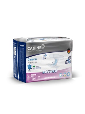 CARINE Premium Yetişkin Hasta Bezi Large Beden 30 Adet - 8 Damla