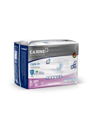 CARINE Premium Yetişkin Hasta Bezi Medium Beden 30 Adet - 8 Damla