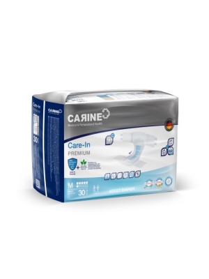 CARINE Premium Yetişkin Hasta Bezi Medium Beden 30 Adet - 6 Damla