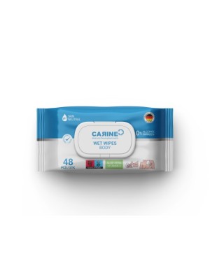 CARINE Vücut Temizleme Havlusu 48 Yaprak