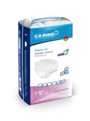CARINE Active Yetişkin Hasta Külot Bezi Medium Beden 30 Adet - 8 Damla